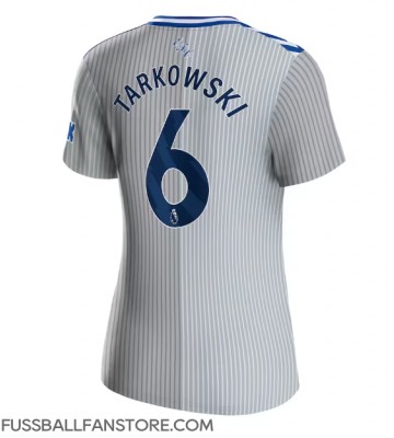 Everton James Tarkowski #6 Replik 3rd trikot Damen 2023-24 Kurzarm